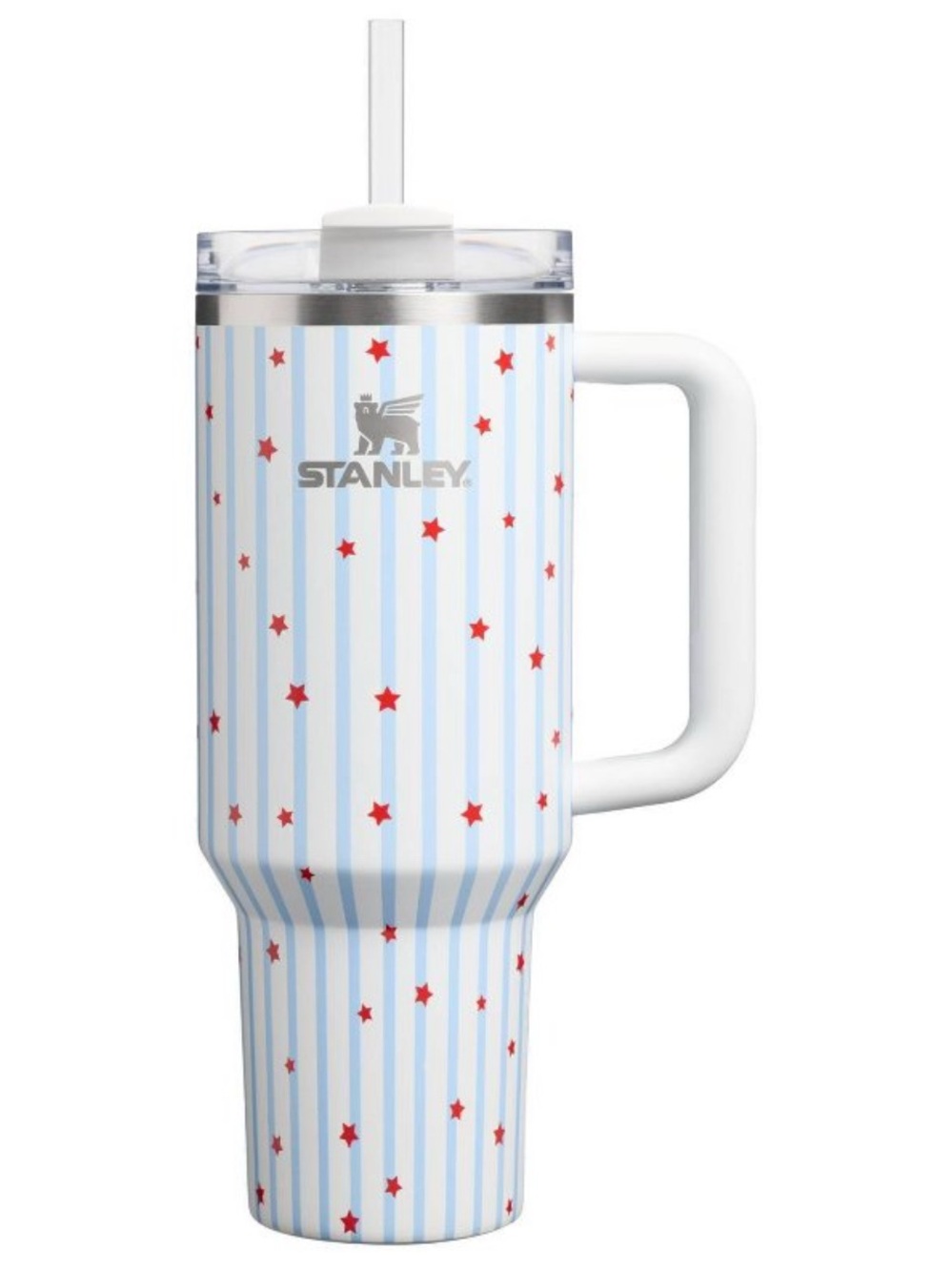 Stanley 40 oz H2.0 FlowState Quencher Blue Starry Stripes